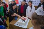 торт в честь 10-летия иайдо в Кыргызстане
